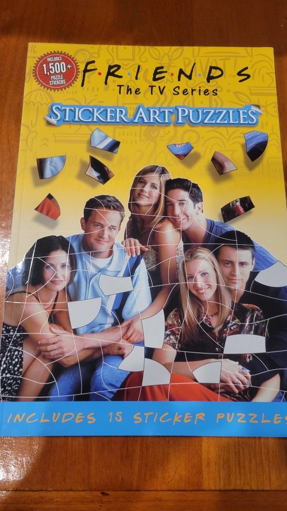 FRIENDS Sticker Puzzle Book