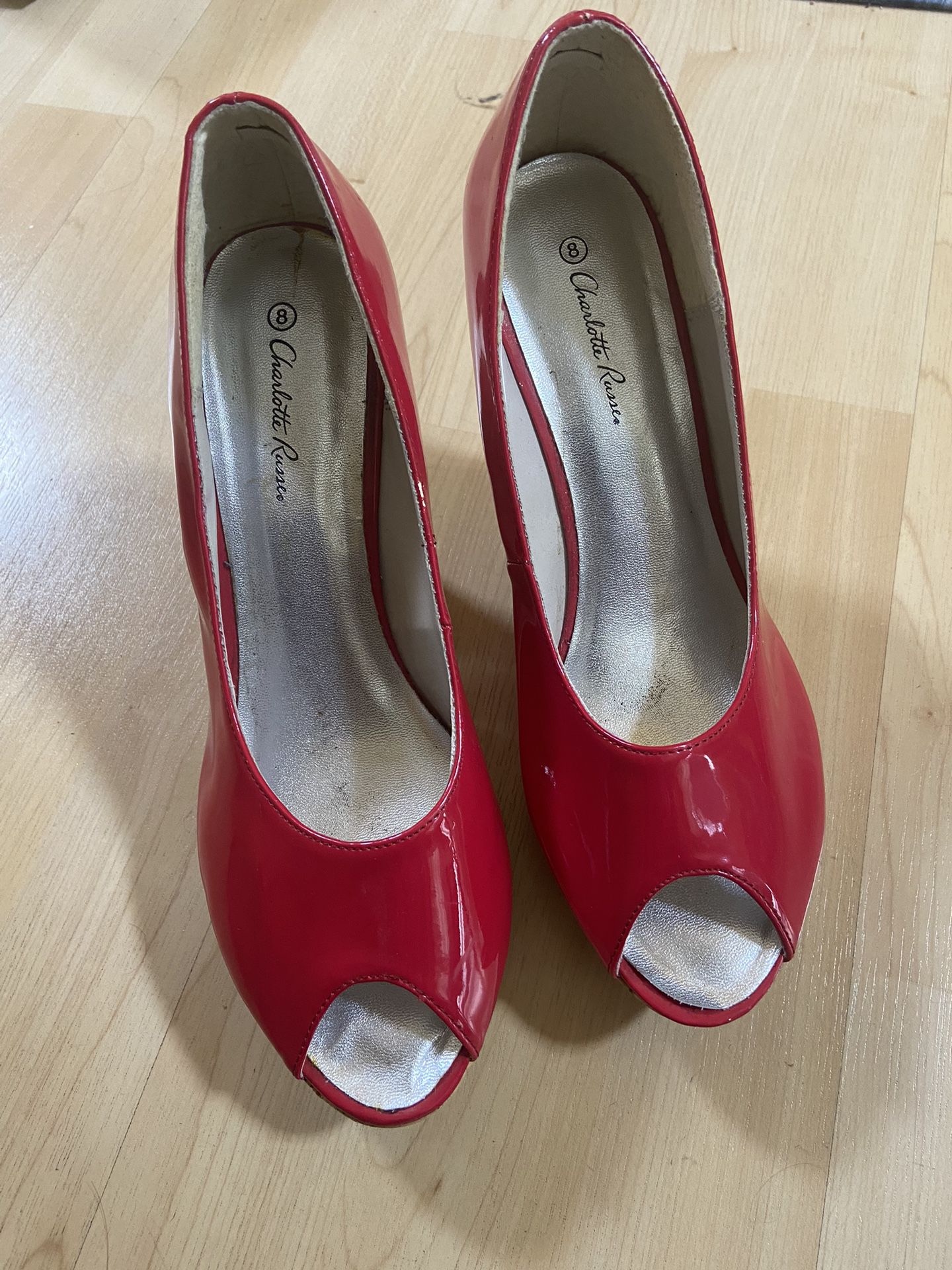 Red Charlotte Russe High Heels