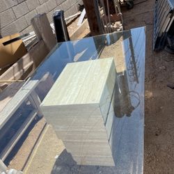 Big Glass Dining Table
