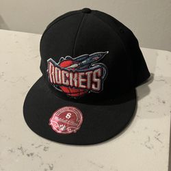 Mitchell & Ness Houston Rockets Size 8 Vintage Collection Hat Hardwood Classics