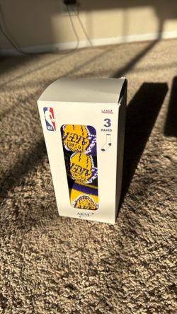 Lakers Large Socks New