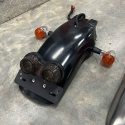 Motorcycle Rear Fender Bob Cat