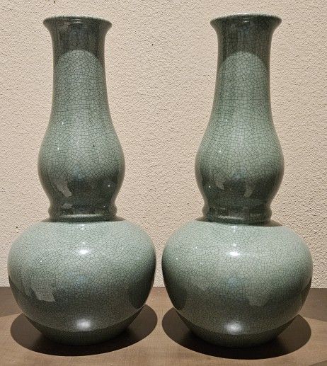 Chinese Vases 16" Tall