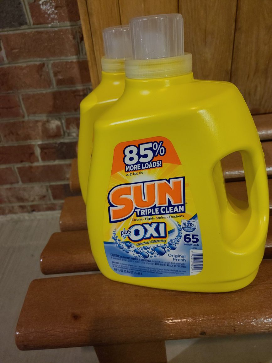 SUN PLUS OXI Detergent - There are two(2) for $8