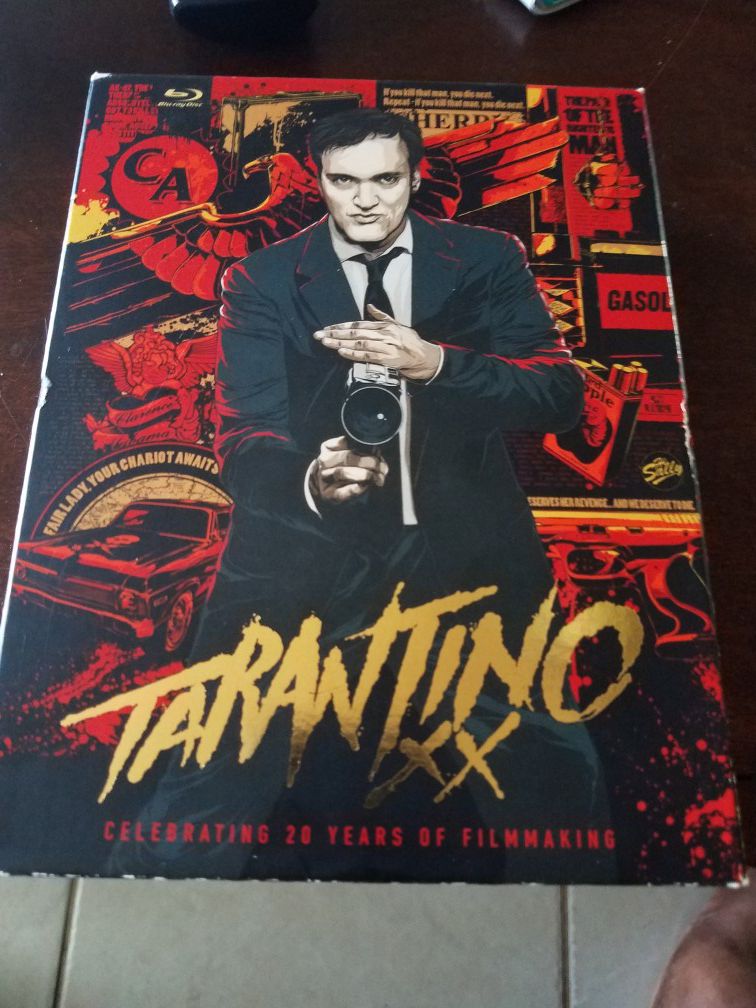 Tarantino bu ray disc set