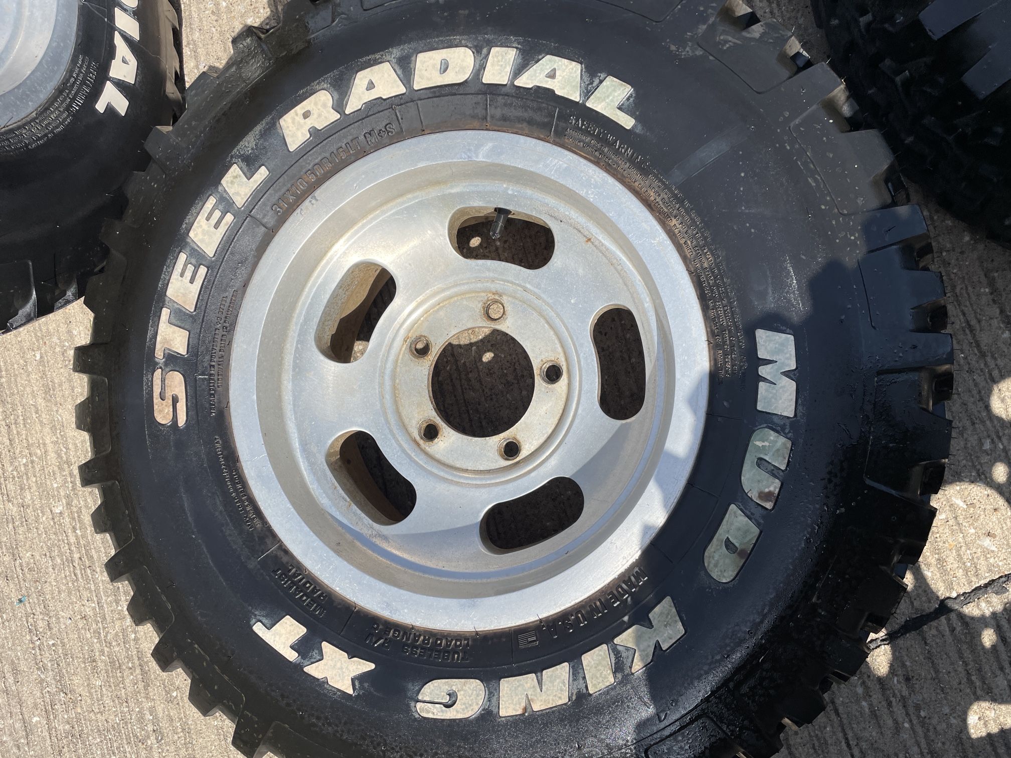 Mud King Xt Steel Radial Wheels And Tires 31X10.50R15 LT for Sale in