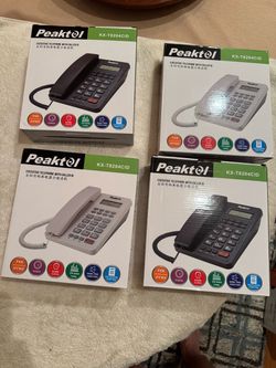 4 new Peaktel Executive Telephone with Caller ID