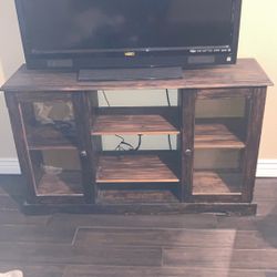 TV Stand and Small Book Shelf 
