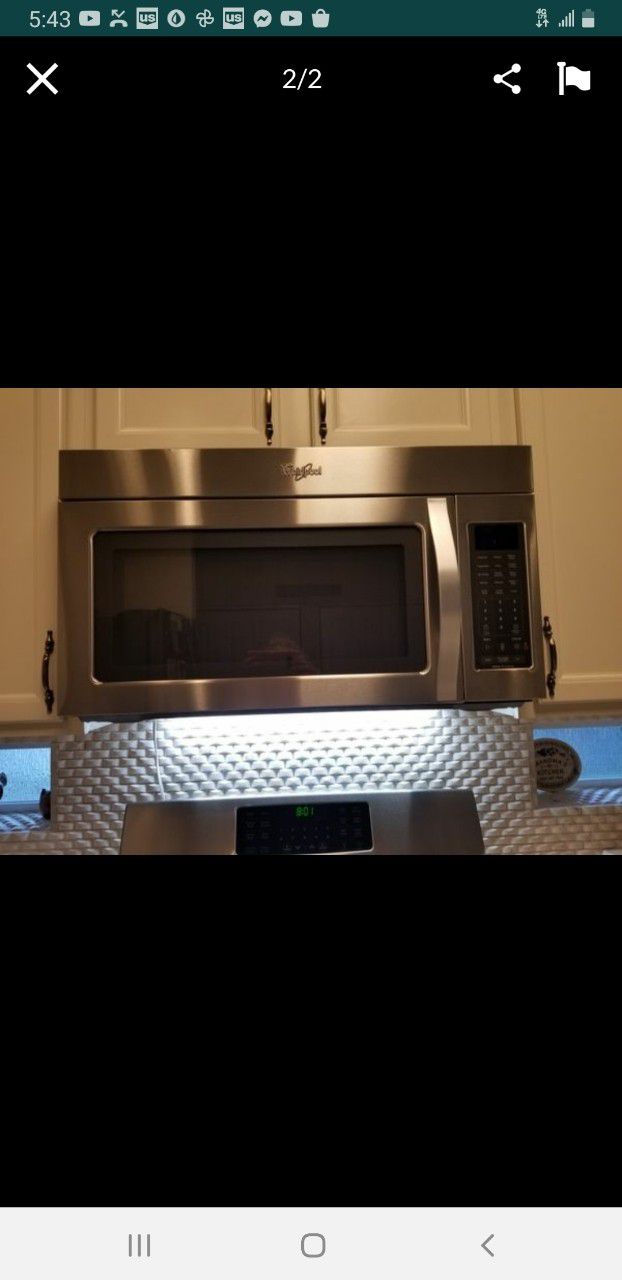 Microwave $60 with mounting plate