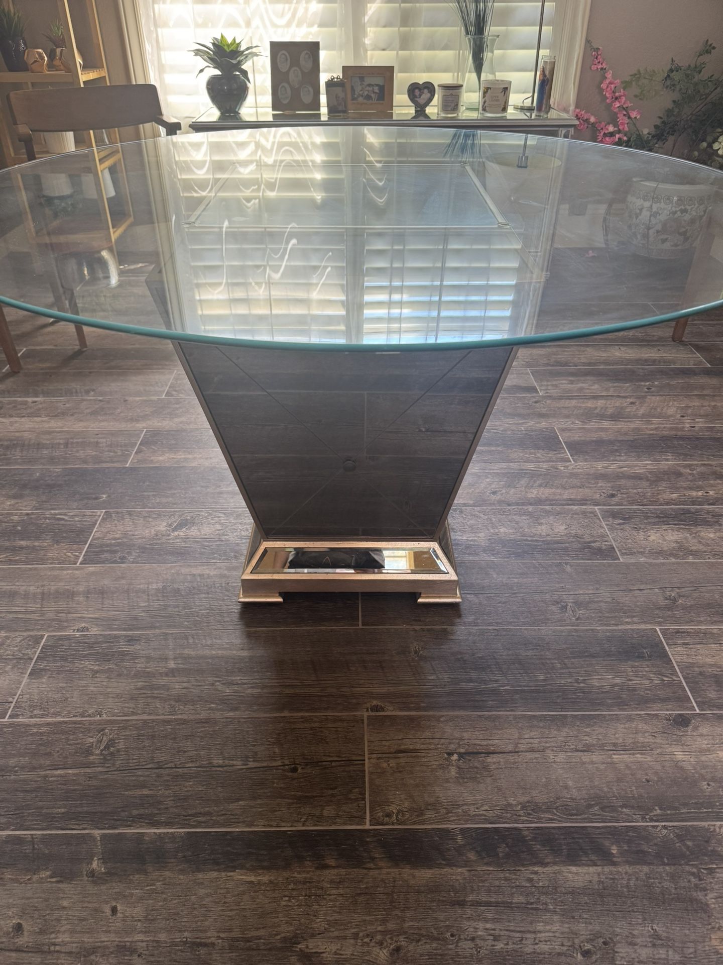 Dining Room Table , Glass Top