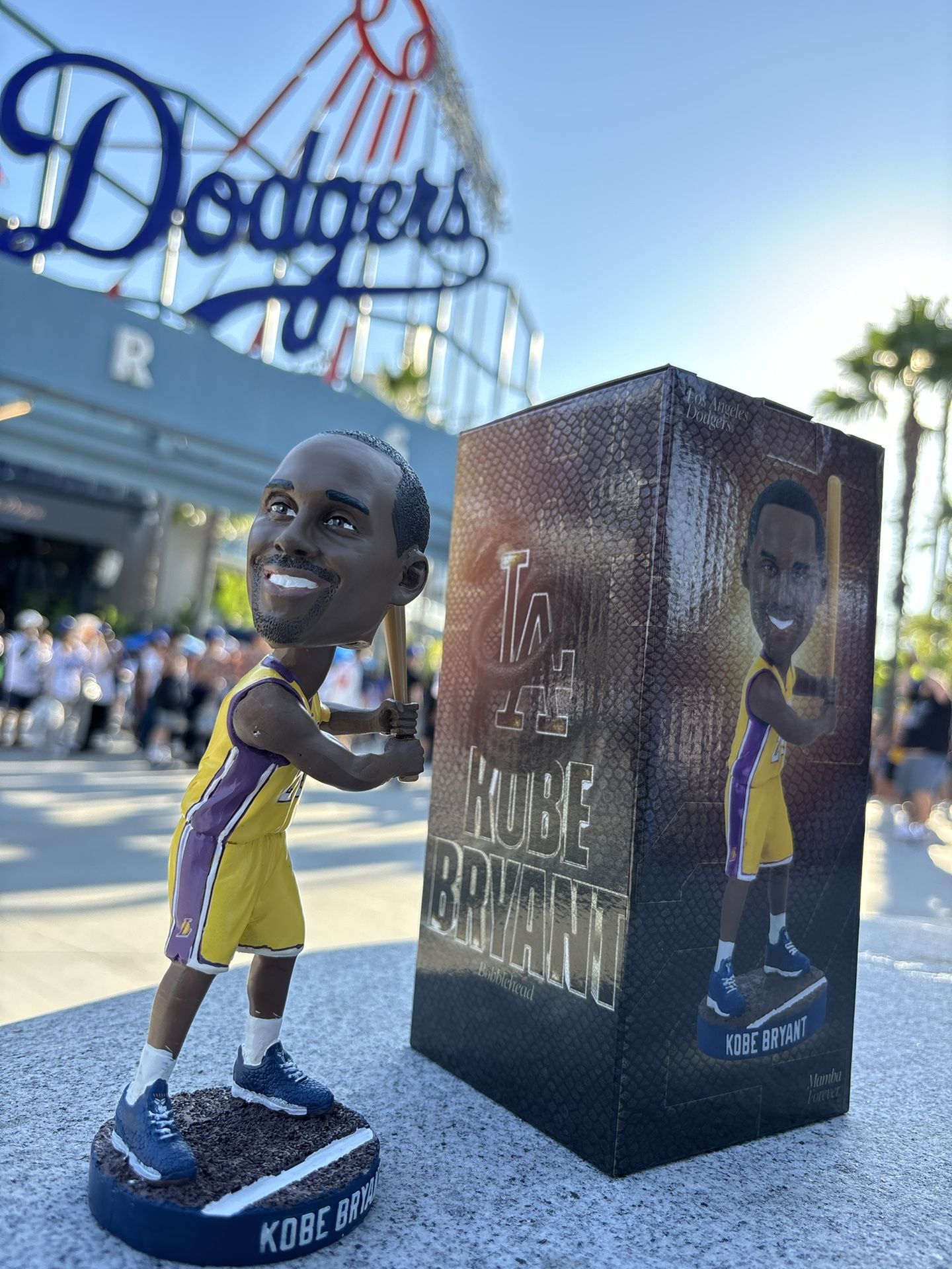 Kobe Bryant bobblehead Dodgers 2025