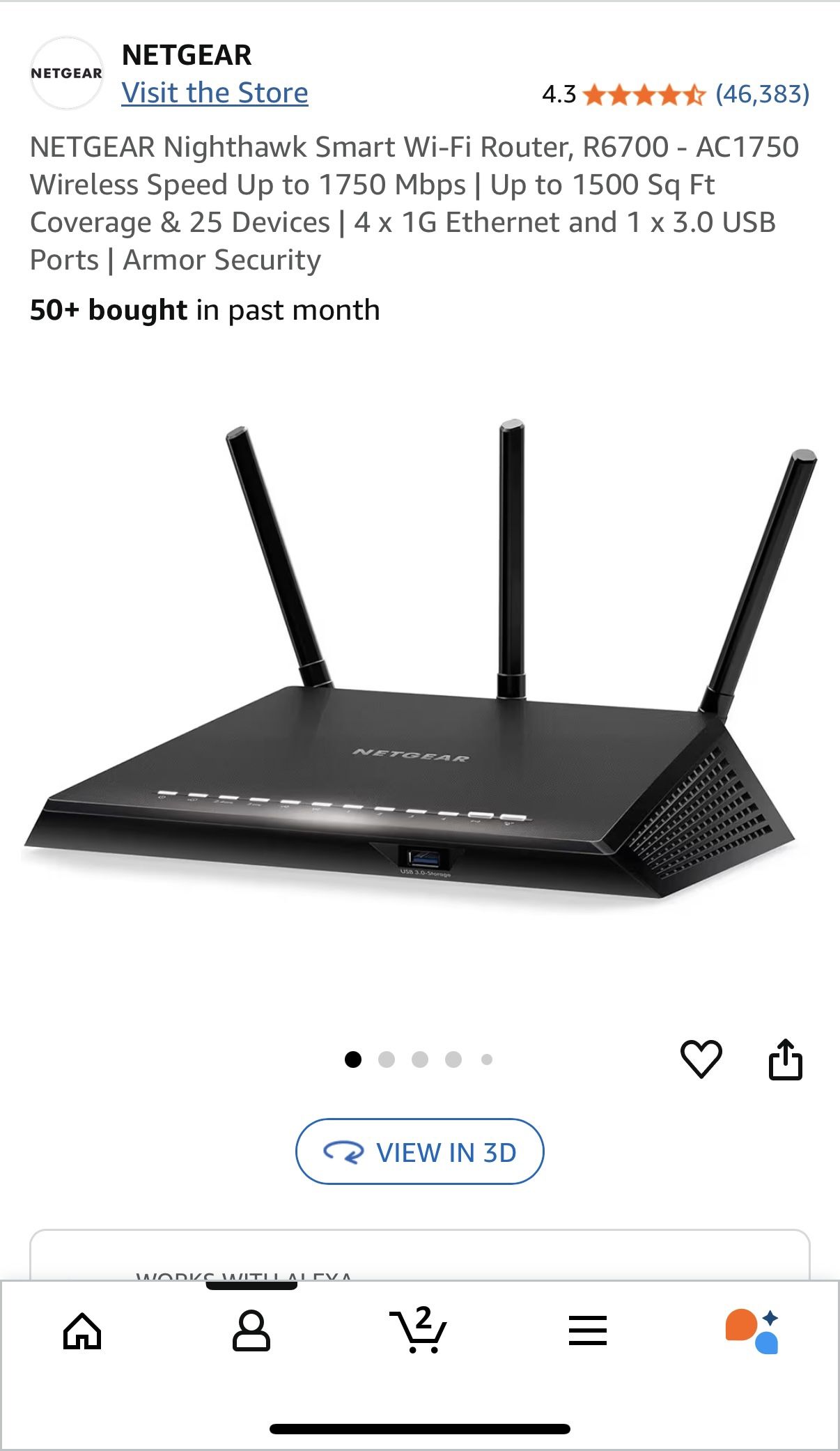 Netgear Smart WiFi Router