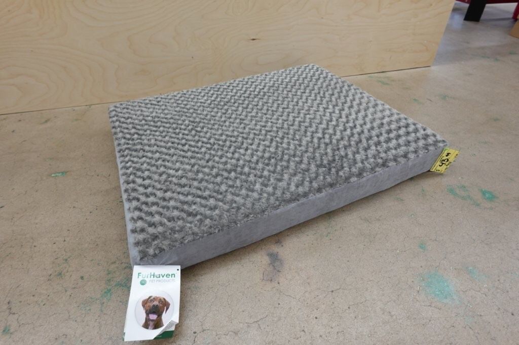 Furhaven Jumbo XL Orthopedic Dog Bed for Large Dogs in Gray