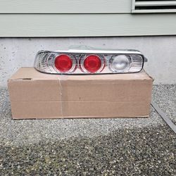 Acura Integra Left Hand Tail Light, Clear Lens