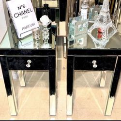 Mirror End Side Tables (2)