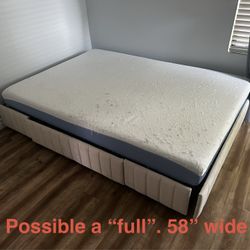 Full Bed Mattress And Frame
