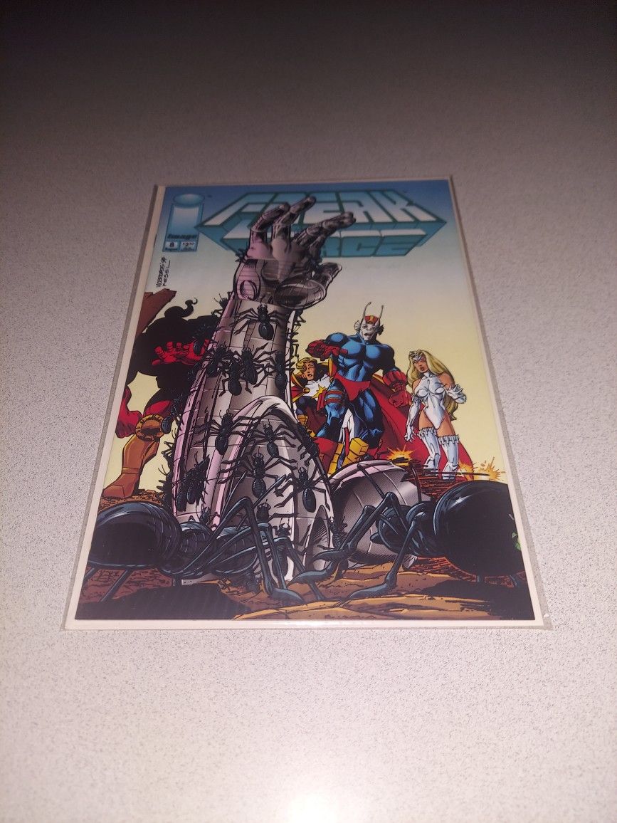 FREAK FORCE #8 COMIC BAGGED AND BOARDED 