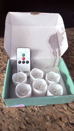 led tea lights with remote
