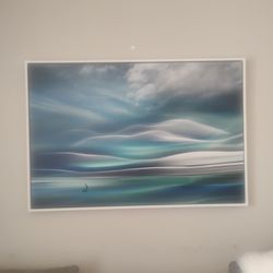 Canvas print/ w sailboat.    (49 x 33 inches)