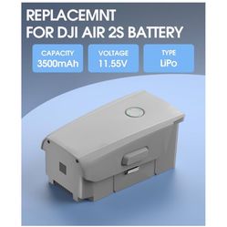 Mavic Air 2S Battery, 3500mAh 11.5V Intelligent Flight Battery for DJI Mavic Air 2S, 34 Mins Max Flight Time