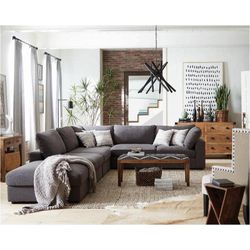 Brand New Modular Dark Grey Sectional