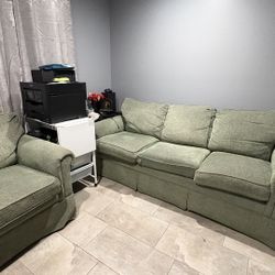 Green Couch Set