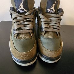 Jordan 4 Olive Green