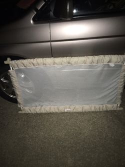 Nice safety gate extends up to 5 foot only $25 only firm