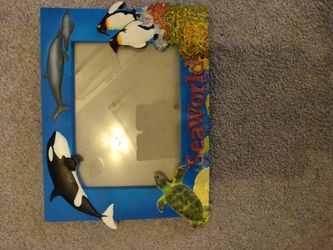 Sea world picture frame