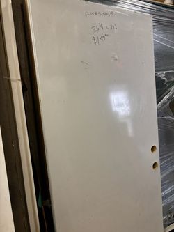 Door Slab 35¾ x 79-1/4 steel exterior
