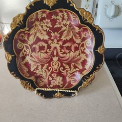 Porcelain Decor Plate with Easel 