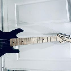 Electric Kids Guitar Navy Blue