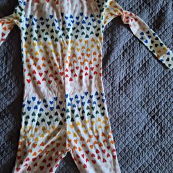 Rainbow Hearts Onesie Old Navy