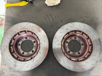 Performance Friction PFC 2-Piece Front Brake Rotors – Porsche GT3 – Used – Pair