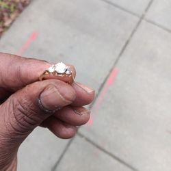 14k Diamond Ring