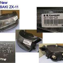 Kawasaki ZX-10 upper fairing and headlight assembly for sale