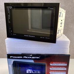 New Power Acoustik Double Din Carstereo  Bluetooth 