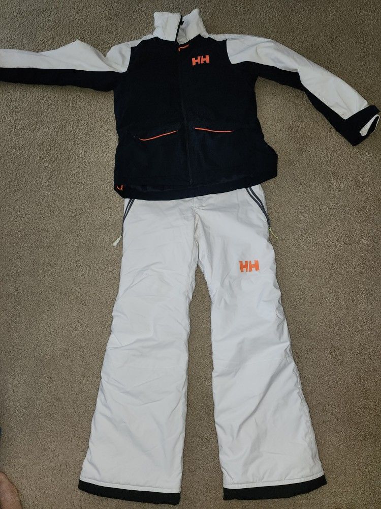 Helly Hansen junior ski jacket and pants, 164/14