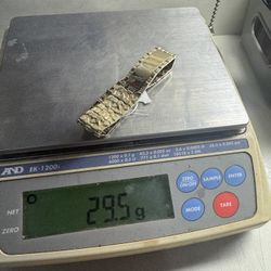 14k 29.2 Grams Nugget ID Bracelet $3000