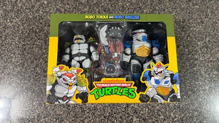 Neca Ninja Turtles tmnt robo tokka rahzar