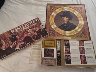 “MASTERPIECE The Art Auction Game” by Parker Brothers Vintage 1970