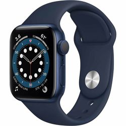 APPLE WATCH SERIES 6 40MM UNLOCKED NEW IN BOX $1 DOWN TODAY REST IN PAYMENTS.NO CREDIT CHECK 