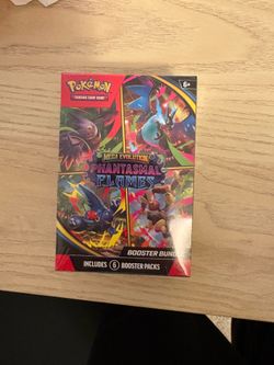 Phantasmal flames booster bundle sealed/new (Pokémon cards)