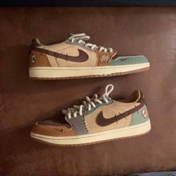 Jordan Air Jordan 1 Retro Low OG Voodoo Zion Williamson Patchwork DZ7292-200