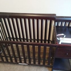 Sorelle 4 N 1 Crib Brown Baby Crib