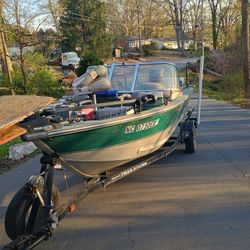 V17 Bass Tracker 75 Mercury 