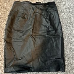 Leather Skirt