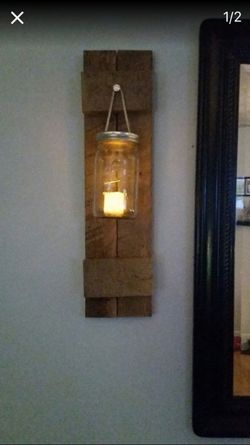 Barn Wood Rustic sconces