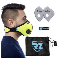 RZ MASK Reusable Nylon Not Rated Adult Large All- Purpose Face Mask