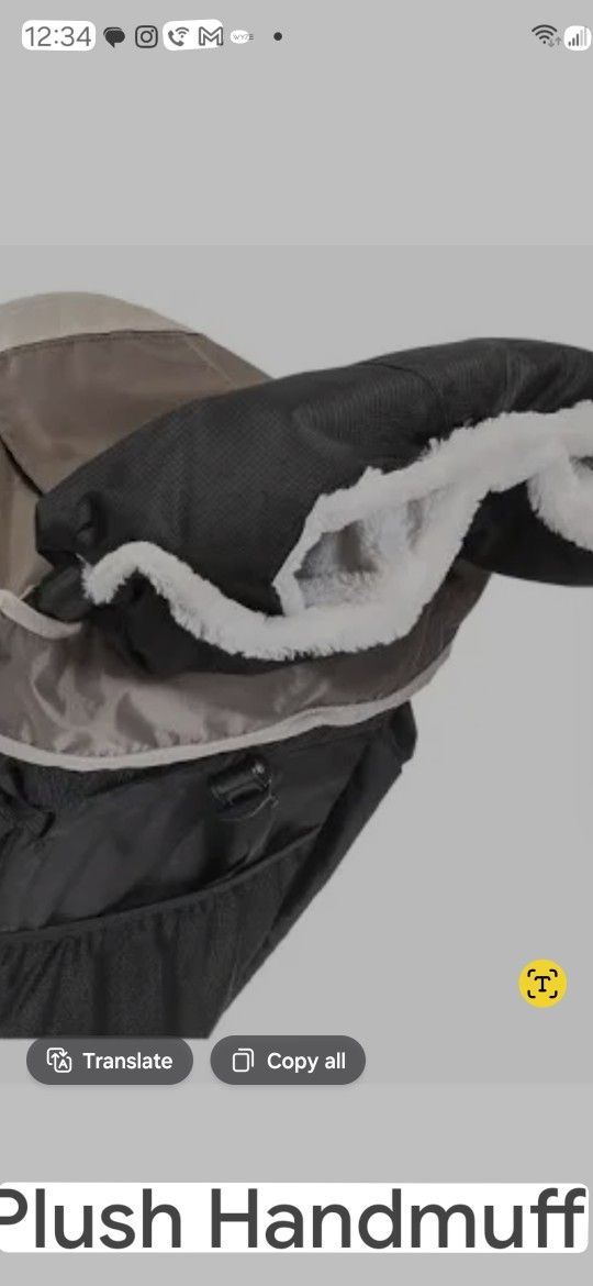 Plush Hand MUFF - BABY JOGGER BRAND
